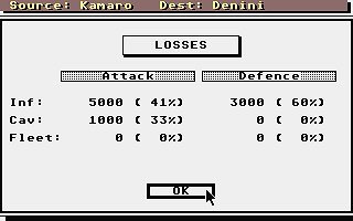 Conquest atari screenshot